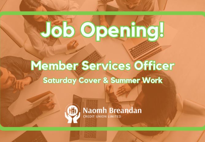 Job Opening - Member Services Officer